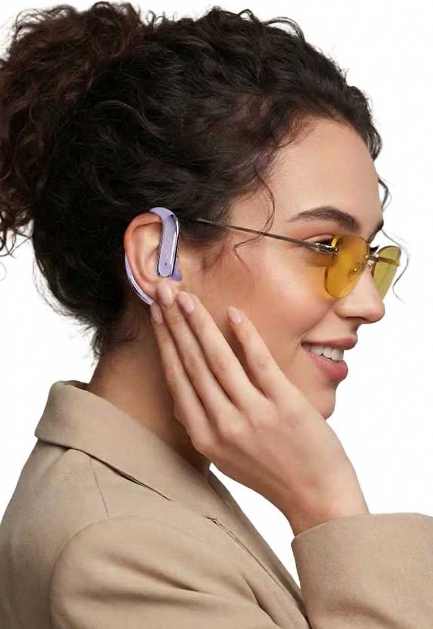 Wireless Ear-hook OWS Earphones Bluetooth Earbuds Over the Ear Headphones True Stereo Charging Case Hands-free Mic - ONY81 2291-7