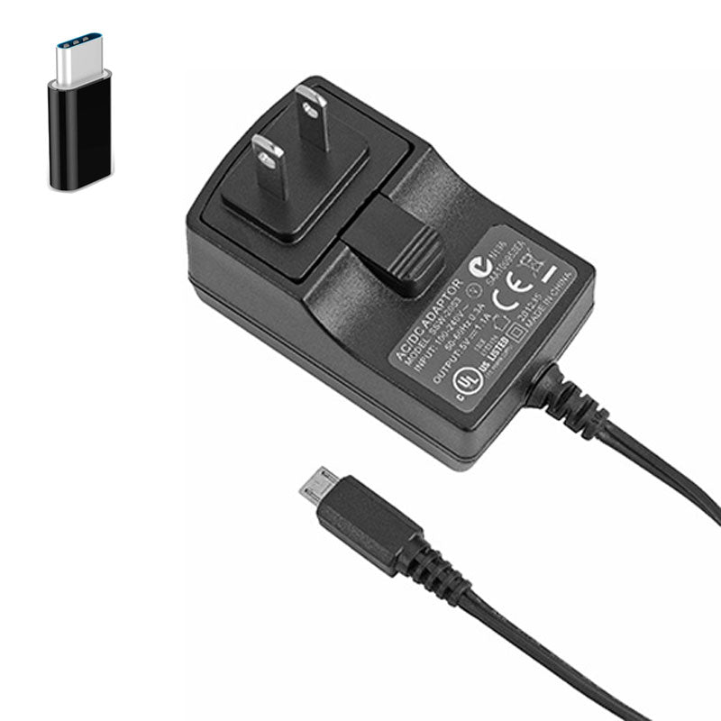 Home Wall Charger with USB-C Adapter 6ft Long Cable Power Adapter