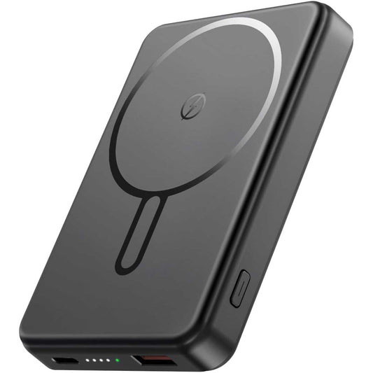 10000mAh 22.5W Power Bank Magnetic Wireless Charging Backup Battery Portable Charger Slim 2-Port USB - ONF77 2336-1