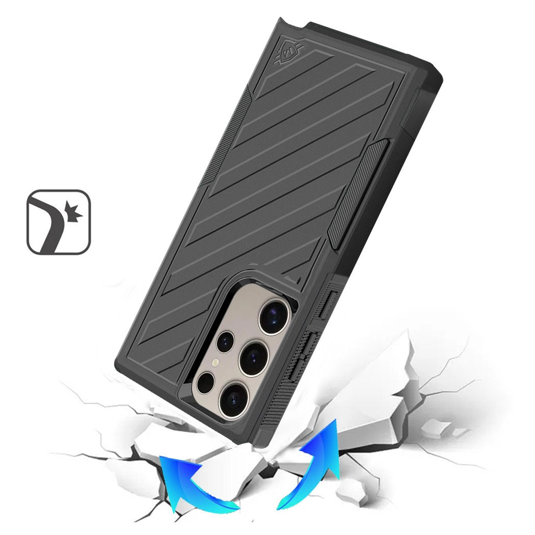 Case with Belt Clip Swivel Holster Combo Armor Cover w Kickstand Drop-Proof Defender - OND47 2182-5