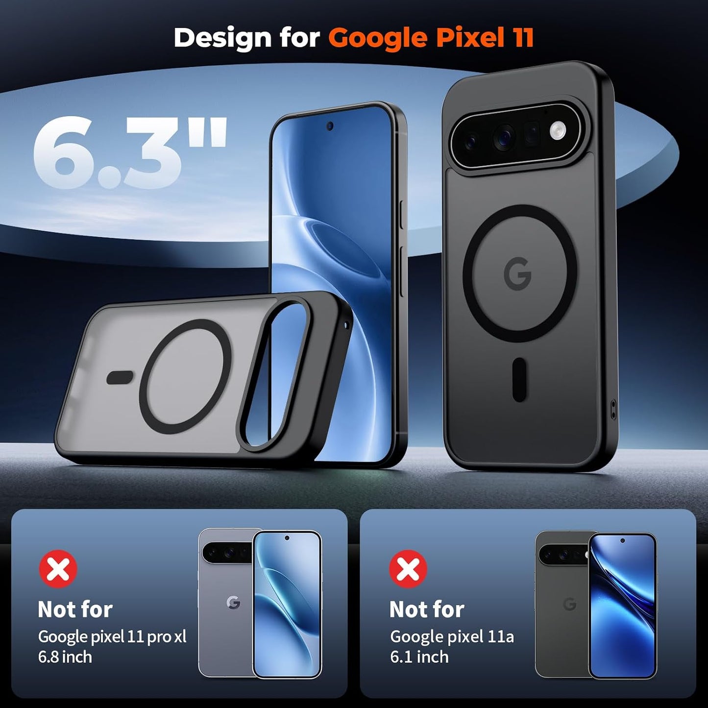 Magnetic Case Cover Armor Drop-Proof Defender Protective - ONXW167 2516-7