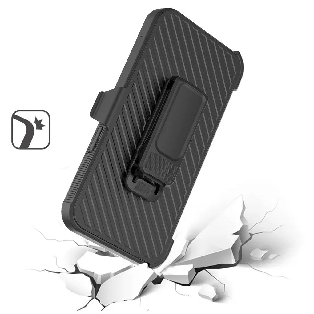 Case Belt Clip Holster Swivel Belt Clip Cover Kickstand Armor - ONV80 2119-5