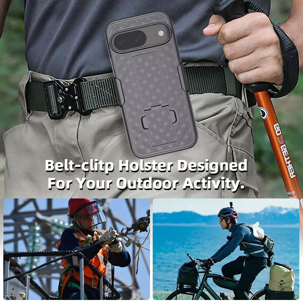 Case Belt Clip Holster Swivel Cover Kickstand Armor - ONM41 2244-5