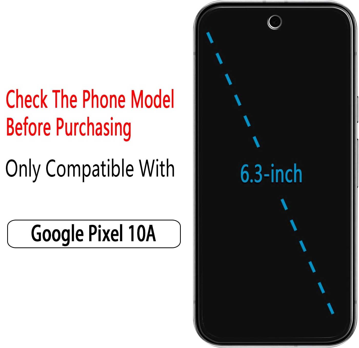 2 Pack Screen Protector Tempered Glass HD Clear Full Cover (Fingerprint Unlock) 9H Hardness - ON2SP74 2312-6