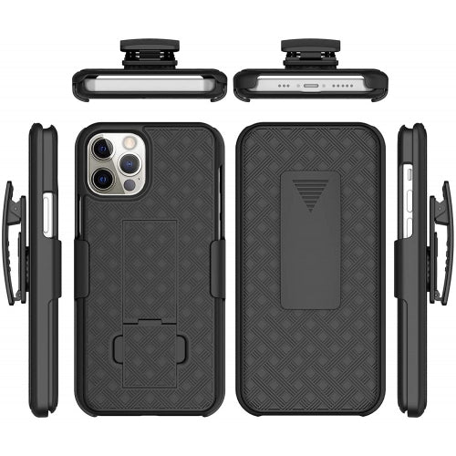 Case Belt Clip Holster Swivel Cover Kickstand Armor - ONC26