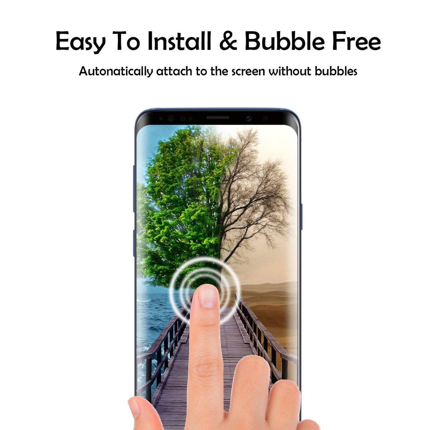 Screen Protector Anti-Glare Tempered Glass Matte 3D Curved Edge