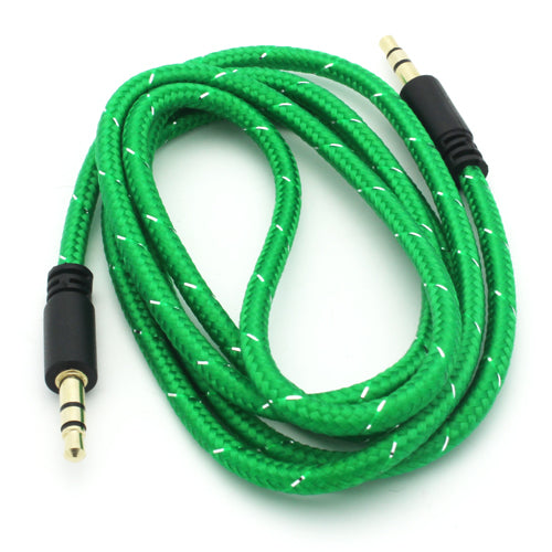 Aux Cable 3.5mm Adapter Car Stereo Aux-in Audio Cord Speaker Jack Wire