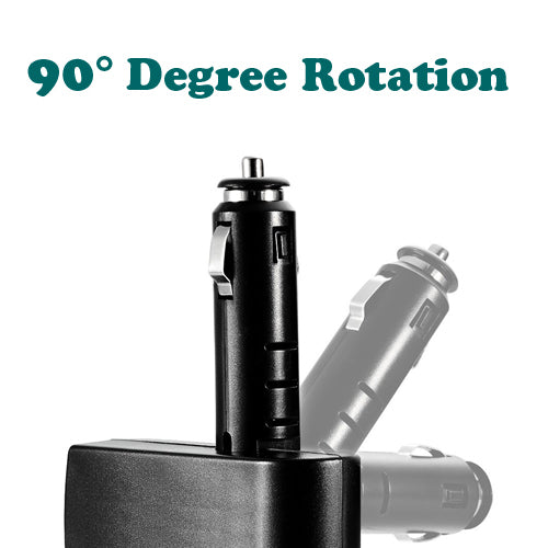 Car Charger Splitter DC Socket 2-Port USB Power Adapter Vehicle