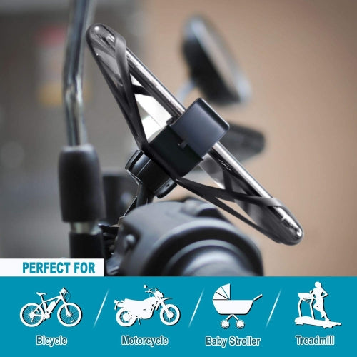 Bicycle Mount Handlebar Silicone Holder Bike Non-Slip Strap