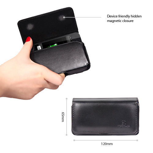 Case Belt Clip Leather Swivel Holster Loops Cover