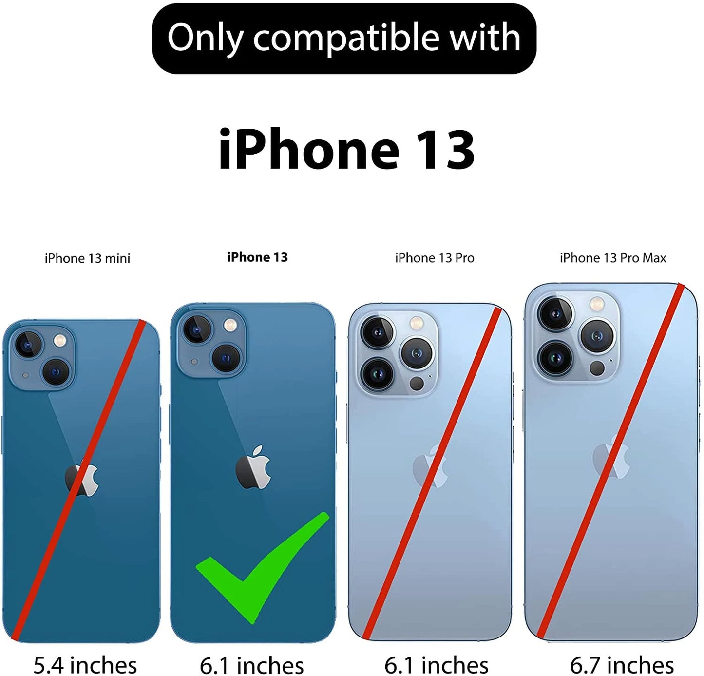 Belt Clip Case and 3 Pack Screen Protector Swivel Holster Tempered Glass Kickstand Cover 9H Hardness Anti-Glare - ONA49+3Z31