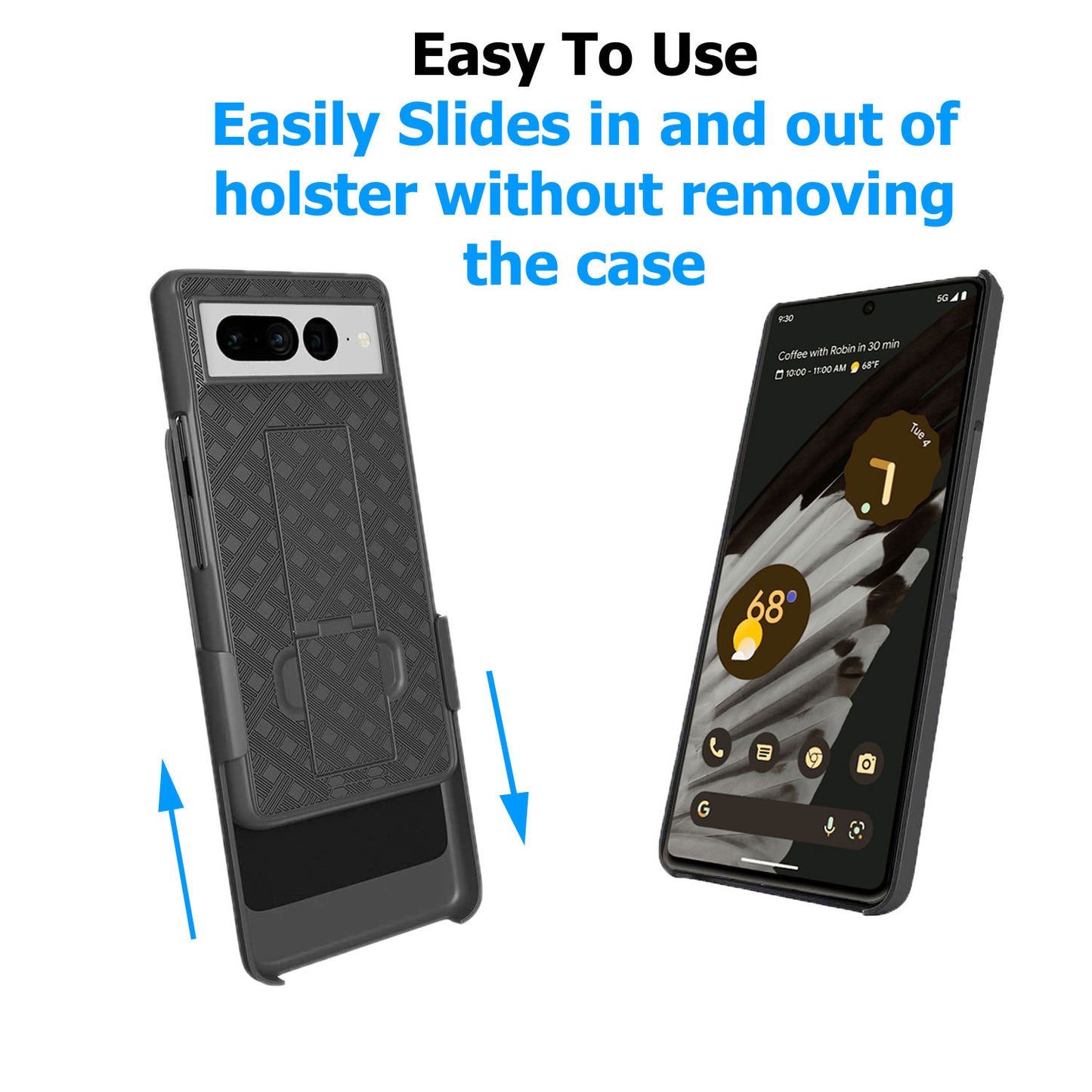 Case Belt Clip Holster Swivel Cover Kickstand Armor - ONY34