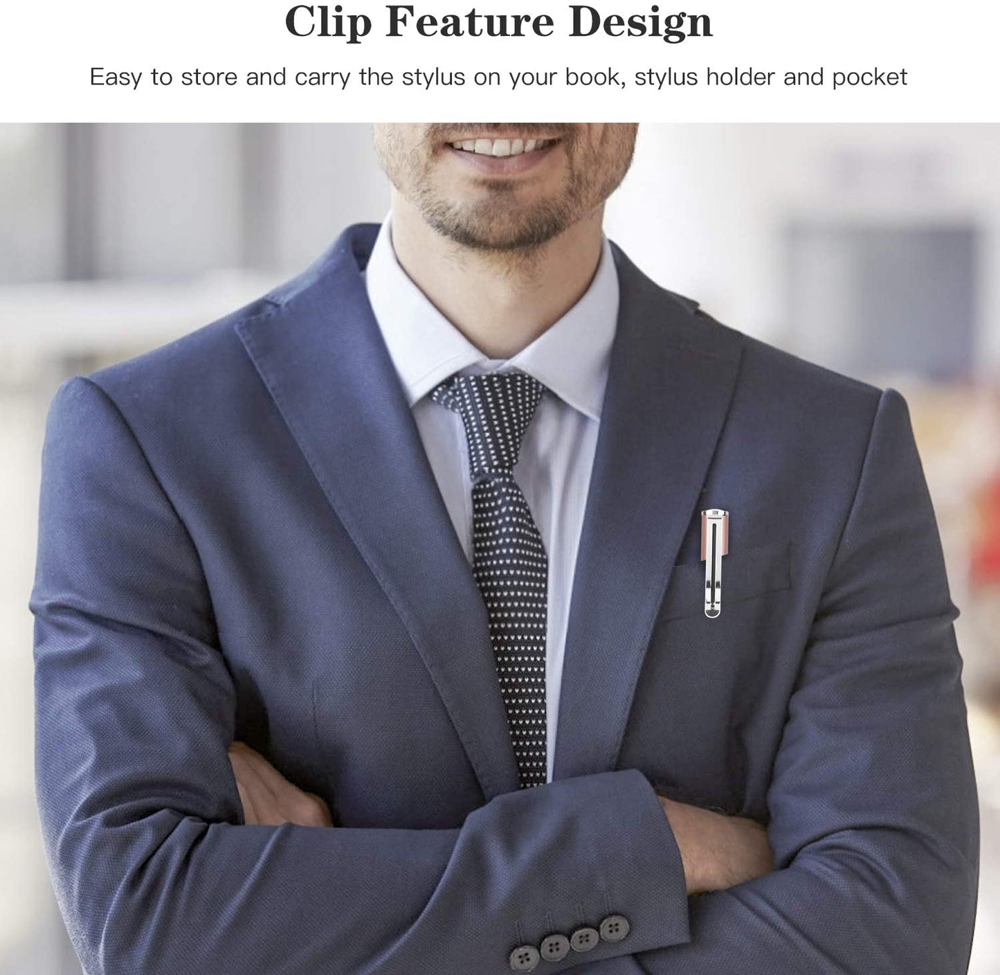 Purple Stylus Touch Screen Pen Fiber Tip Aluminum Lightweight - ONZ55