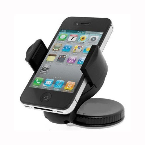 Car Mount Windshield Holder Glass Cradle Swivel