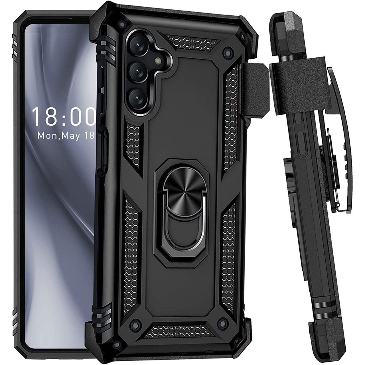 Samsung Galaxy A14 5G Case with Belt Clip Holster OdeMobile Samsung Galaxy A14 5G Case with Belt Clip Holster OdeMobile