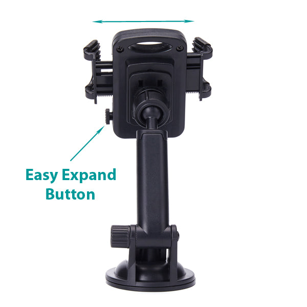 Car Mount Dash Windshield Holder Telescopic Cradle