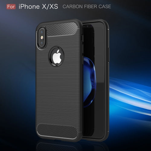 Case Carbon Fiber Slim Fit Cover Reinforced Bumper Shock Absorbent