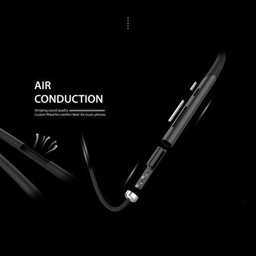 Wireless Headset Sports Earphones Hands-free Mic Neckband Headphones