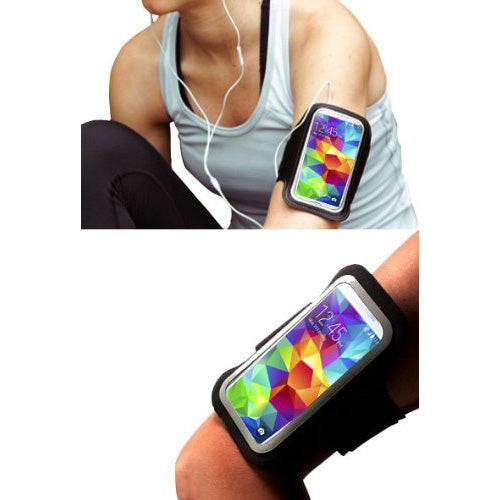 Running Armband Sports White Gym Workout Case Cover