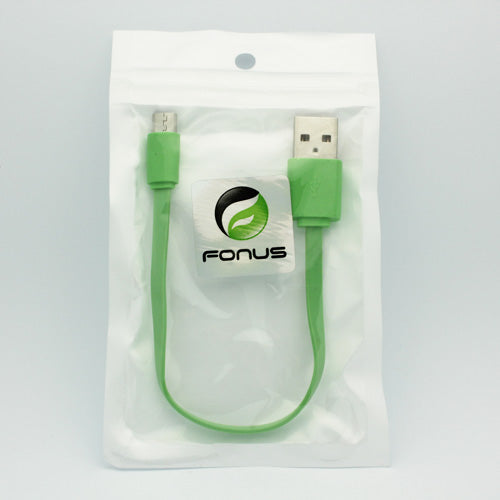 Short USB Cable MicroUSB Charger Cord Power Wire