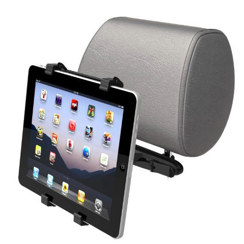 Car Headrest Mount Holder Seat Back Cradle Swivel Tablet Dock