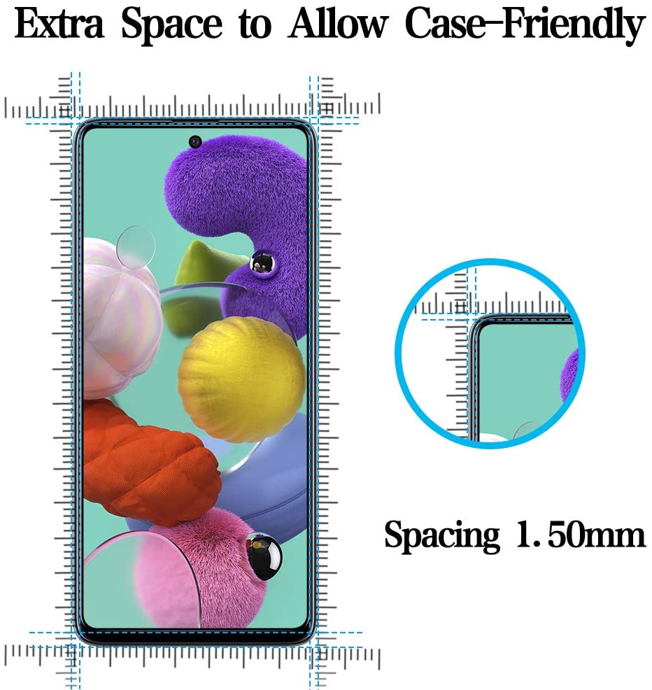 3 Pack Screen Protector Anti-Glare Tempered Glass Matte Anti-Fingerprint Curved Edge - ON3F65