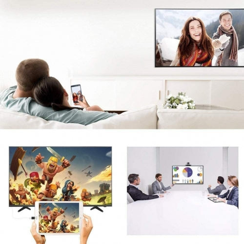 USB to 4K HDMI Adapter TV Video Hub Charger Port HDTV Cable Projector Converter - ONX99