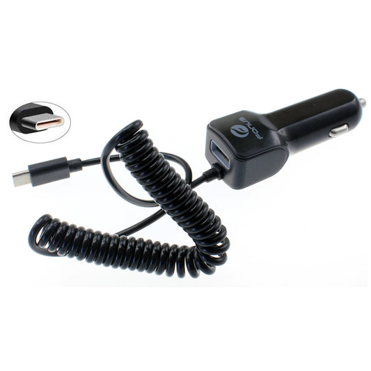 Car Charger 3.1A Type-C Power Adapter DC Socket