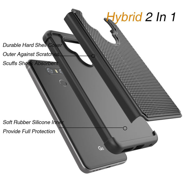 Case Hybrid Slim Fit Cover Reinforced Bumper Shock Absorbent
