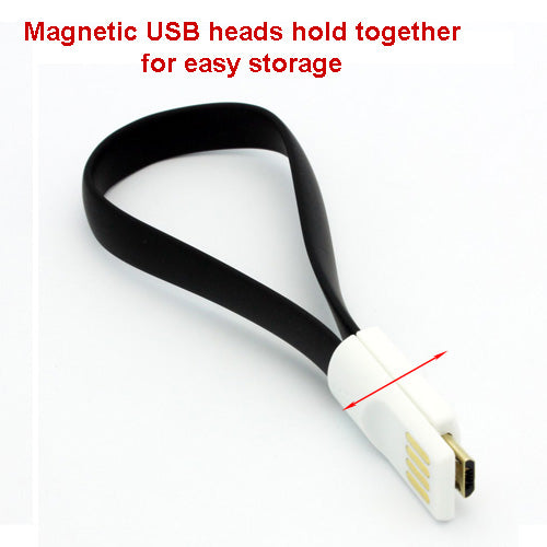 Short USB Cable MicroUSB Charger Cord Power Wire
