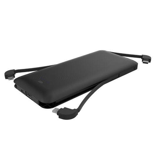 10000mAh Power Bank Charger Backup Battery Portable USB Port Built-in Adapters