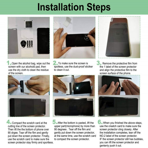 Privacy Screen Protector TPU Film Anti-Peep Anti-Spy