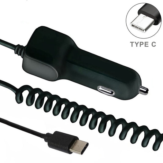 Car Charger 3.1A Type-C Power Adapter DC Socket