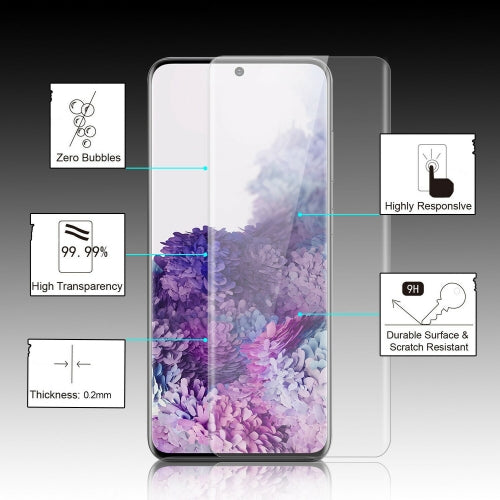 Screen Protector Tempered Glass 3D Curved Edge Full Cover HD Clear