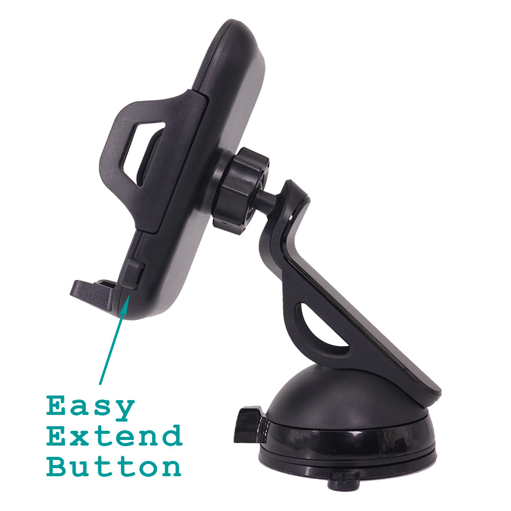 Car Mount Dash Windshield Holder Cradle Swivel