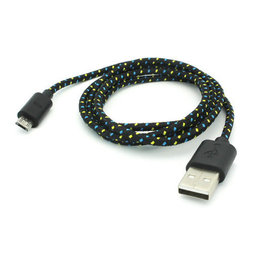 6ft USB Cable MicroUSB Charger Cord Power Wire