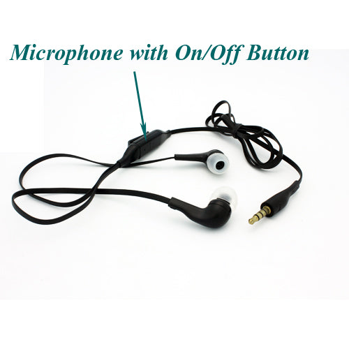 Wired Earphones Headphones Handsfree Mic 3.5mm Headset Earbuds