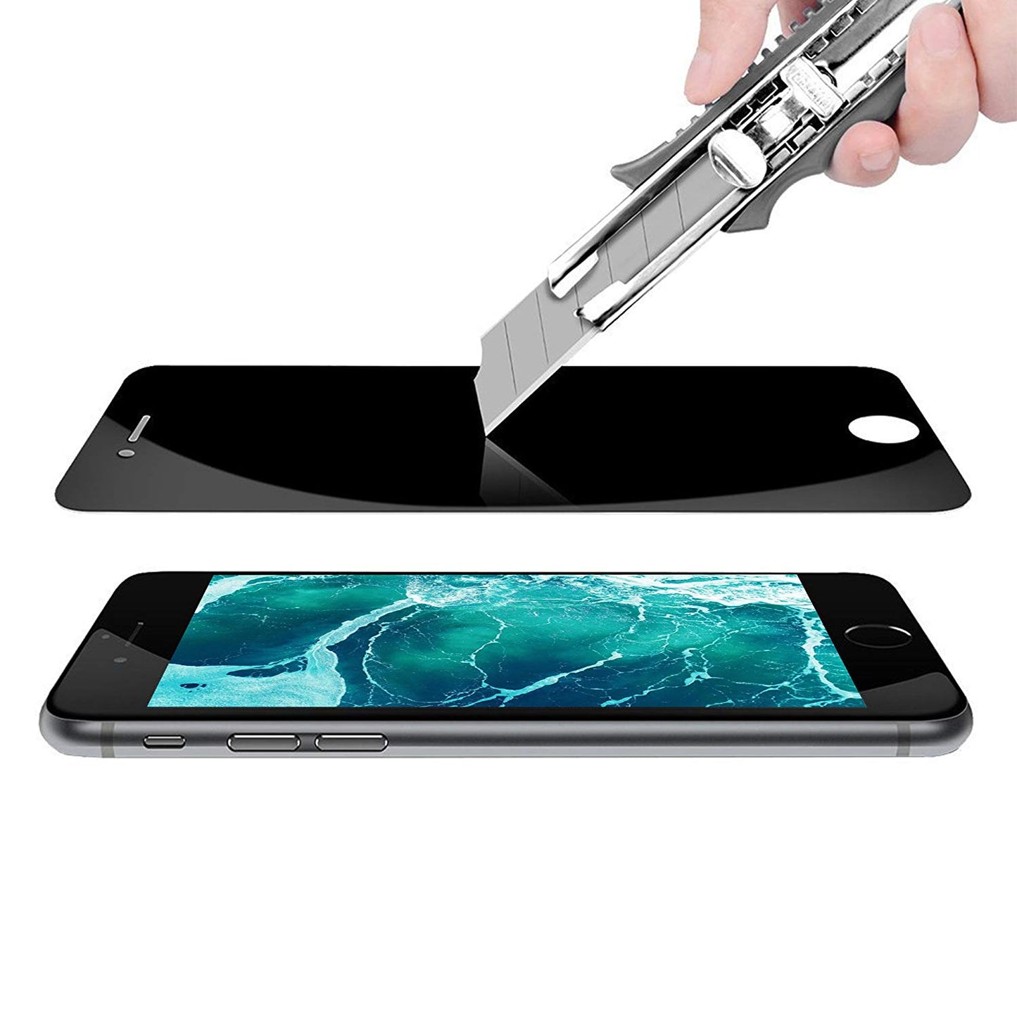 Privacy Screen Protector Tempered Glass Curved Anti-Spy Anti-Peep 3D Edge