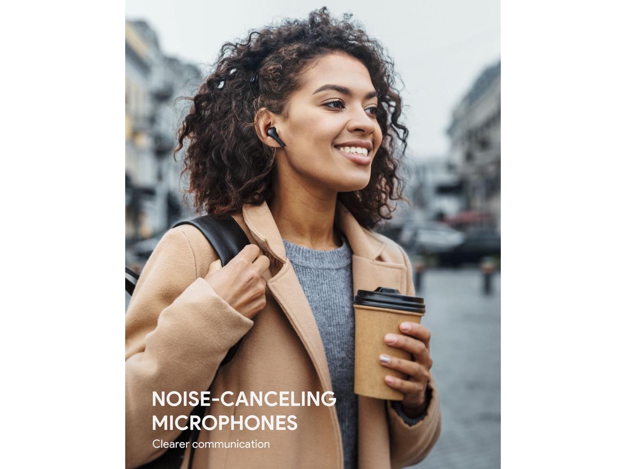 TWS Earphones Wireless Earbuds Headphones True Stereo Headset - ONZ76