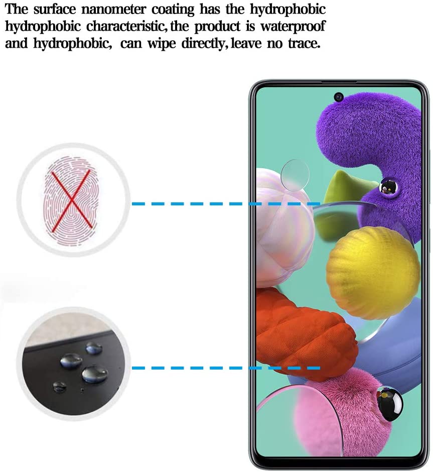 3 Pack Privacy Screen Protector. Tempered Glass Anti-Spy Anti-Peep 3D Edge Curved - ON3T50