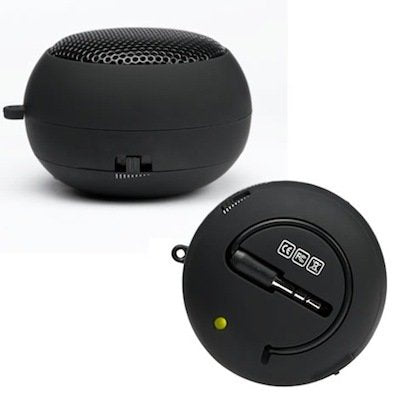 Wired Speaker Portable Audio Multimedia Rechargeable Black