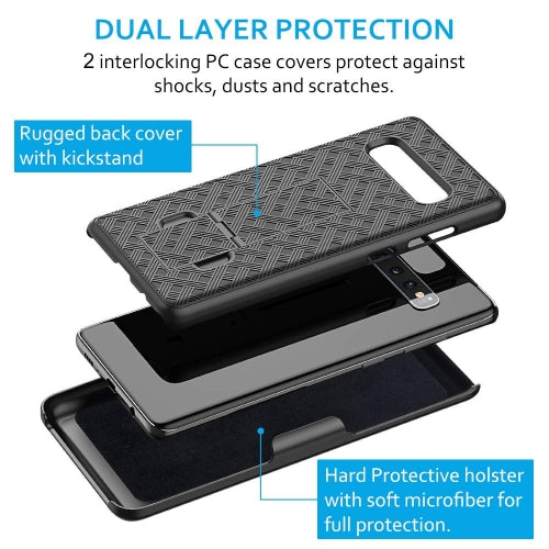 Case Belt Clip Holster Swivel Cover Kickstand Armor