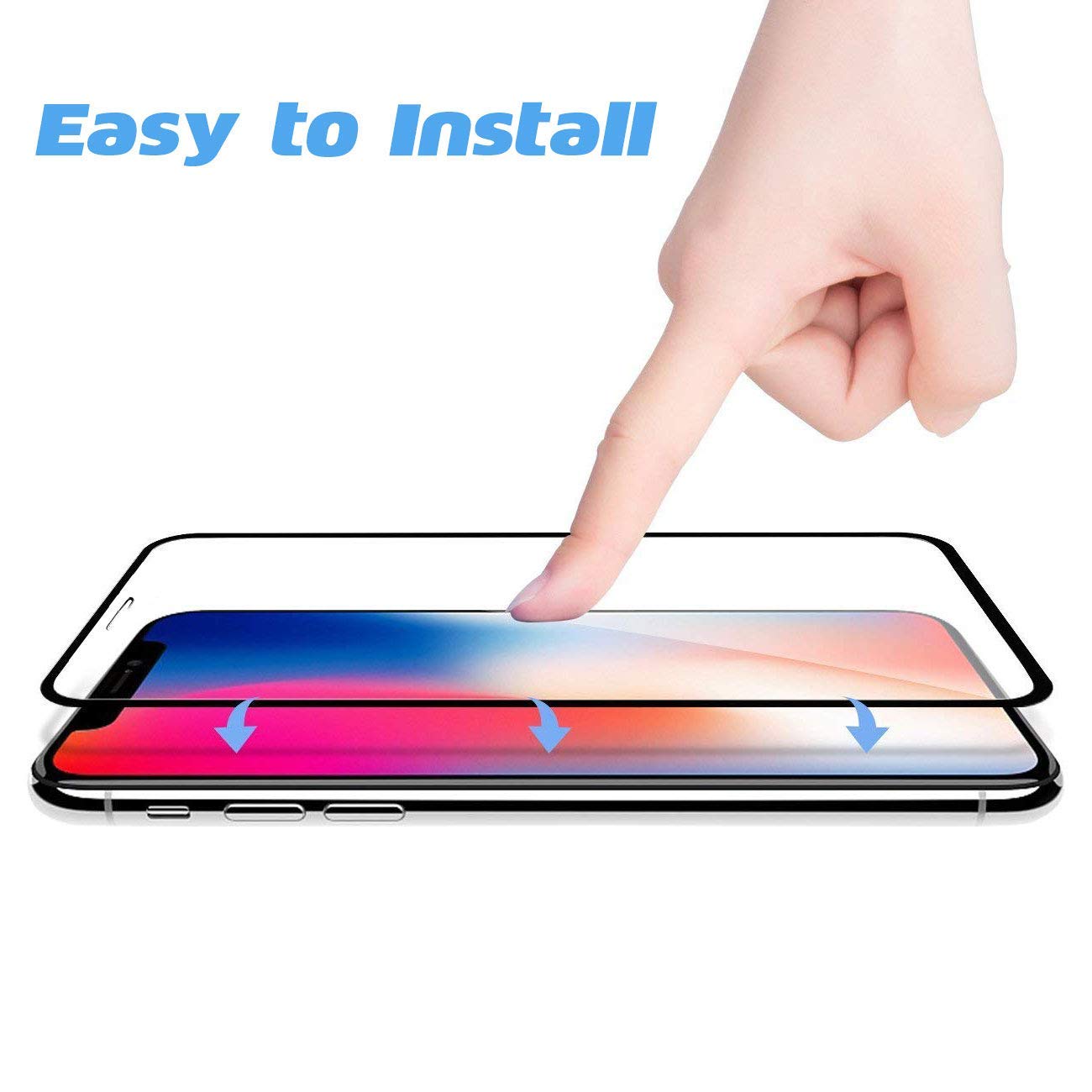 Screen Protector Anti-Glare Tempered Glass Matte 3D Curved Edge