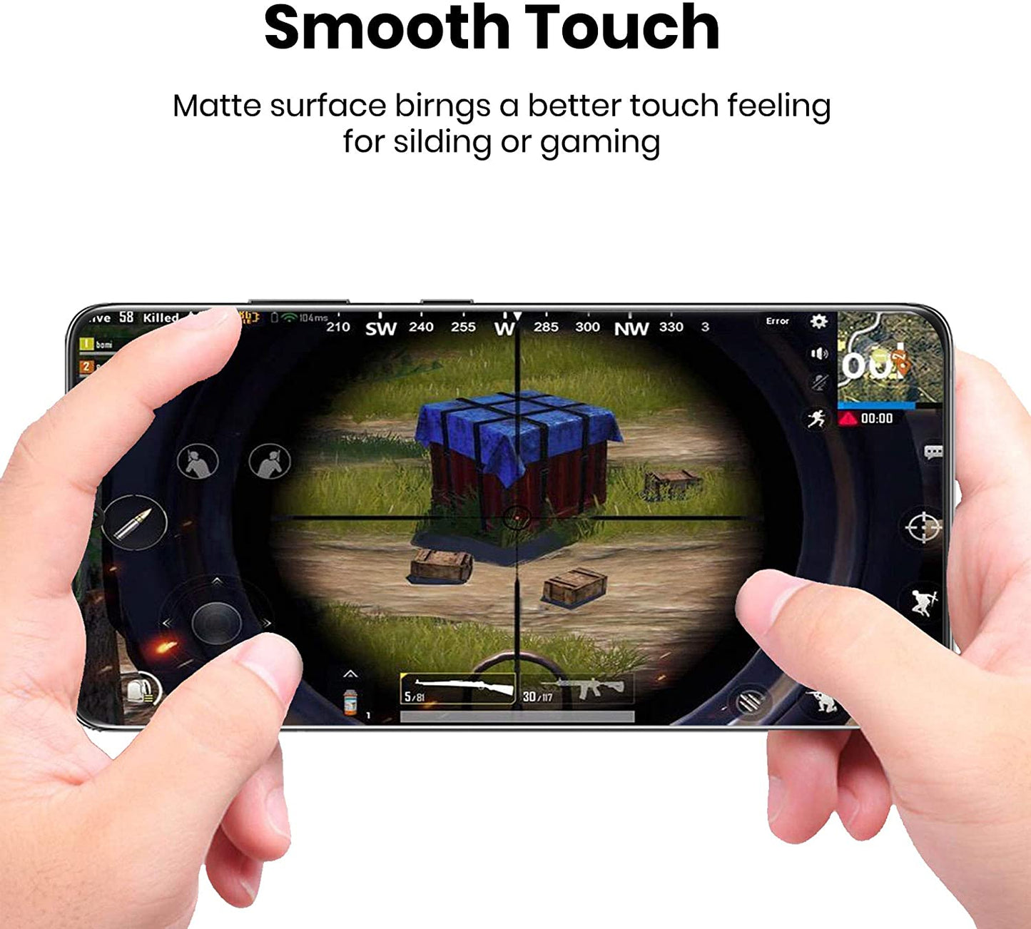 Privacy Screen Protector TPU Film Anti-Peep Anti-Spy Case Friendly - ONZ25