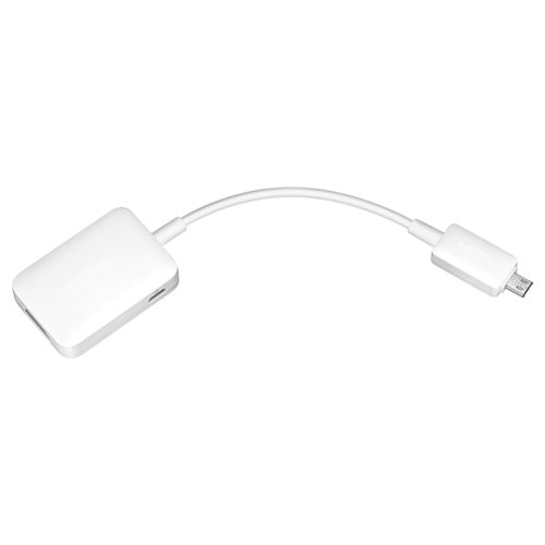 Charger Micro-USB MHL Port to HDMI HTDV Adapter 11-Pin 1080P HD Jack Converter Wire White