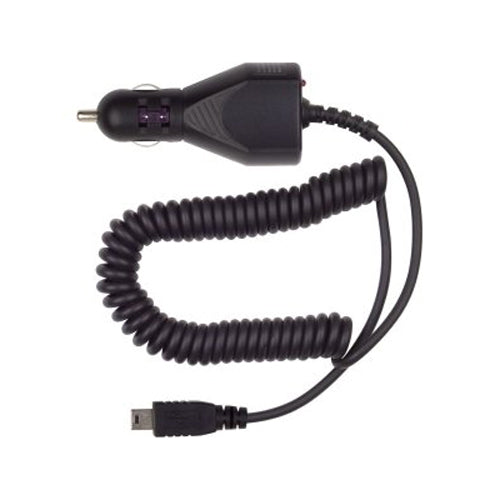 Car Charger Mini-USB Power Adapter DC Socket Plug-in