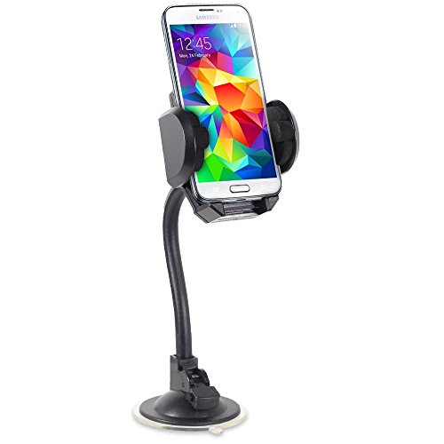 Car Mount Windshield Holder Glass Cradle Swivel
