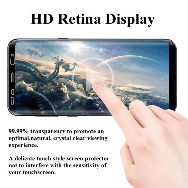 Screen Protector Film TPU Silicone Full Cover Edge to Edge HD Clear