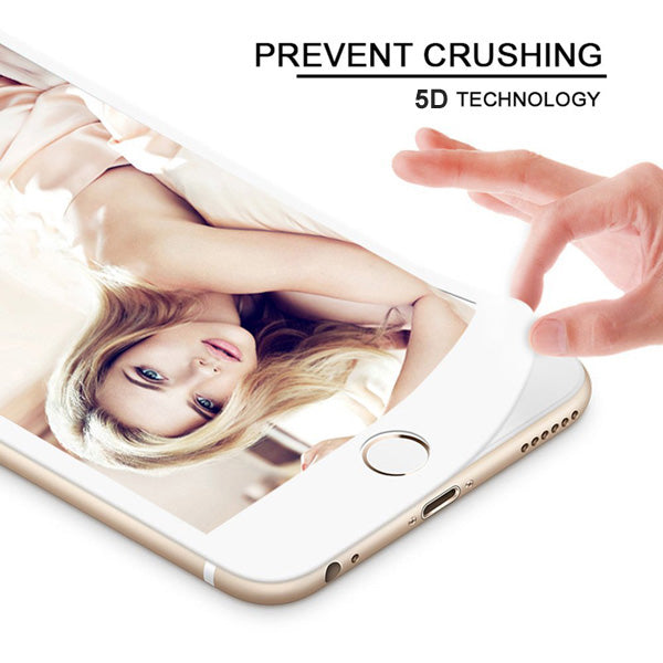 Screen Protector Tempered Glass 5D Touch Curved Edge Full Cover Bubble Free