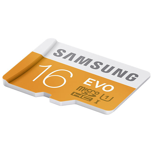 16GB Memory Card Samsung Evo High Speed MicroSD Class 10 MicroSDHC